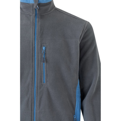 VL GERAS. Two-tone fleece jacket (220g/m²) in polyester (100)